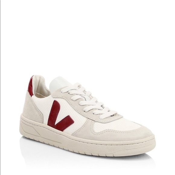 Women's V-10 Recycled Mesh Low-Top Sneakers - Picture 1 of 4